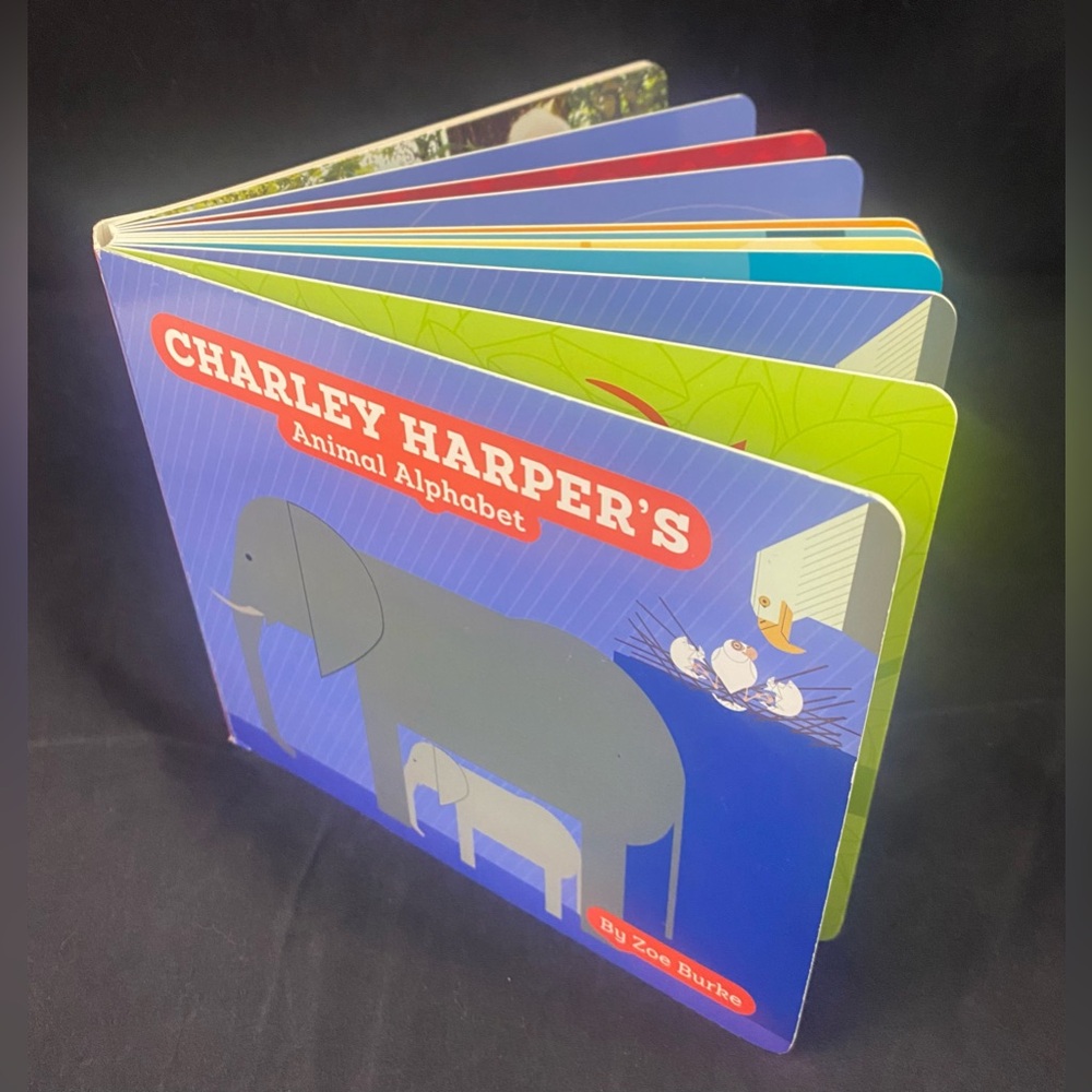 Charley Harper's Animal Alphabet Board book By Zoe Burke Cincinnati Artist